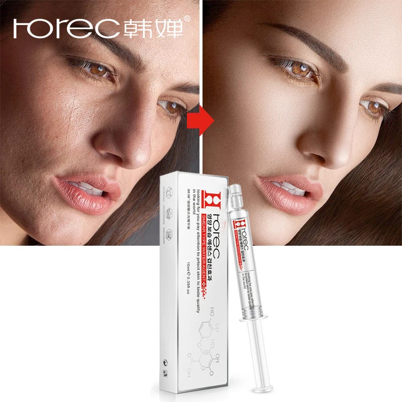 

ROREC Face Serum Hyaluronic Acid Liquid Tights Anti-Wrinkle Anti Aging Collagen Facial Essence Moisturizing Whitening