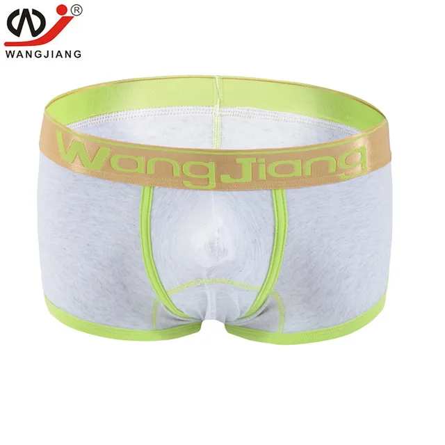 WJ Men's Underwear Cotton Elephant Nose U Convex Design Sexy Small