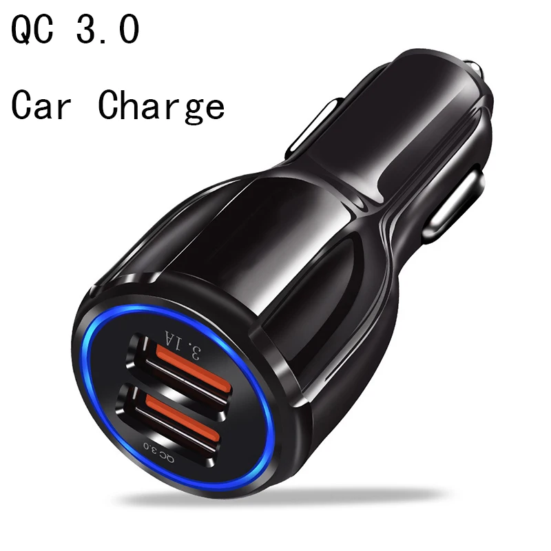 Thbelieve 3 в 1 кабель двойной USB Автомобильное зарядное устройство мульти микро