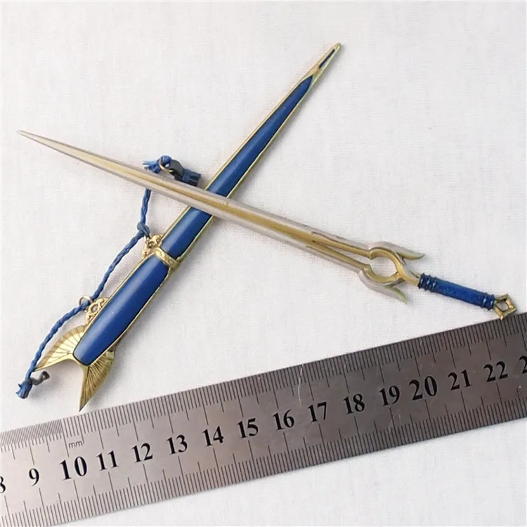 

ThreeZero 1/6 The Great Wall Lin Mae Long sword with scabbard model for 12'' soldier action figure