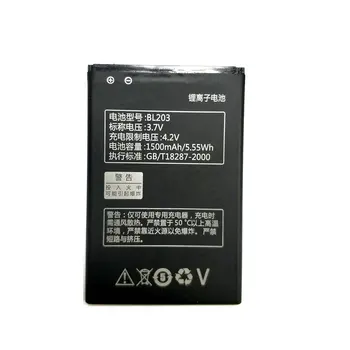 

New BL203 1500mAh Battery for Lenovo A66 A278T A365E A308T A369 A318T A385E mobile phone