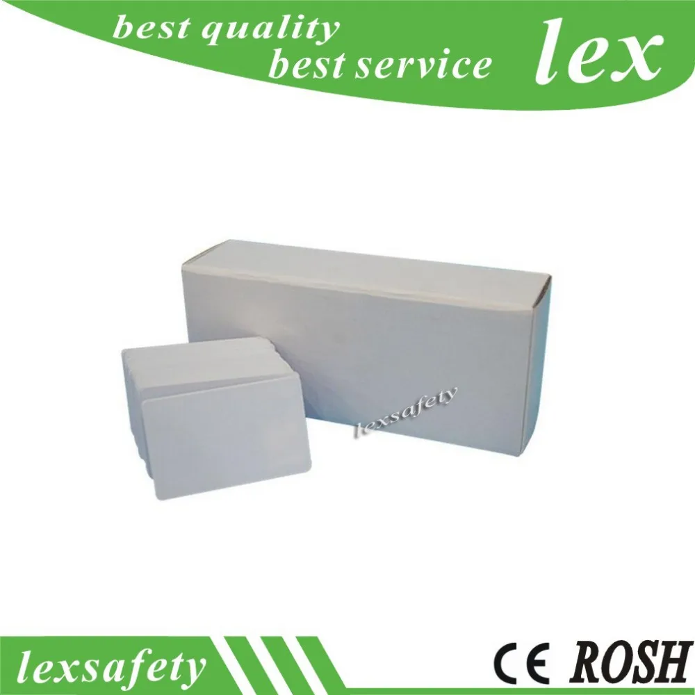 100 шт. EM4305 ISO11785 ПВХ 125 кГц белые пустые RFID карты