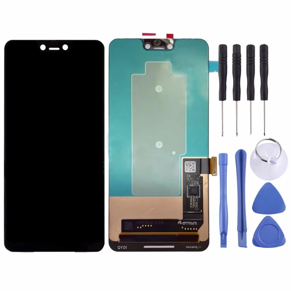 

LCD Screen and Digitizer Full Assembly for Google Pixel 3 XL (Black)