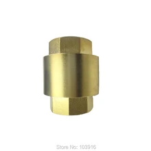 10 единиц DN20 ЛАТУНЬ обратный клапан обратный вертикальный клапан для воды, воздуха на дизельном топливе, керосине внутренний