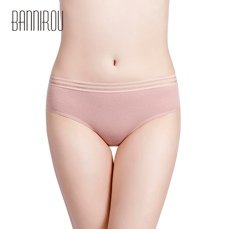 Woman Panties Cotton Underwear For Woman Briefs Solid Simple Antibacterial New 1 Pcs Panty Woman Female Underwear BANNIROU L-XXL