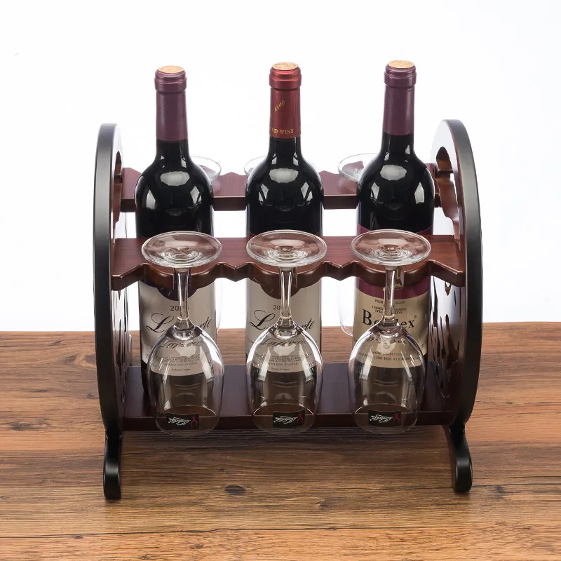 Creative Twelve Chinese Zodiac Signs Pig Wine Red Wooden Creative Twelve Chinese Zodiac Signs Pig Wine Red Wooden Rack Three Bottles Holder In Racks From Home Garden On Aliexpress Alibaba