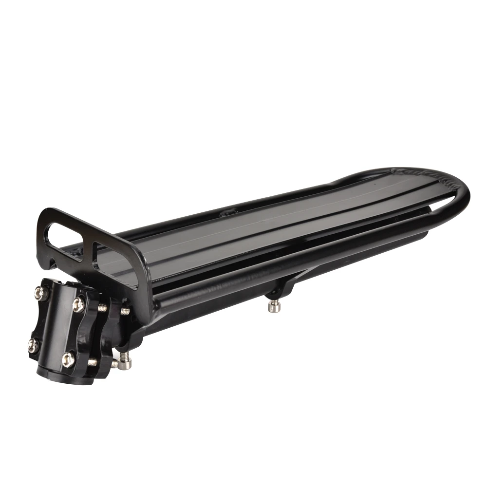 AYNEFY Bike Luggage Cargo Rack Durable Aluminum Alloy Mountain Bike Bicycle Rear Seat Luggage Shelf Rack Weight Capacity 10KG