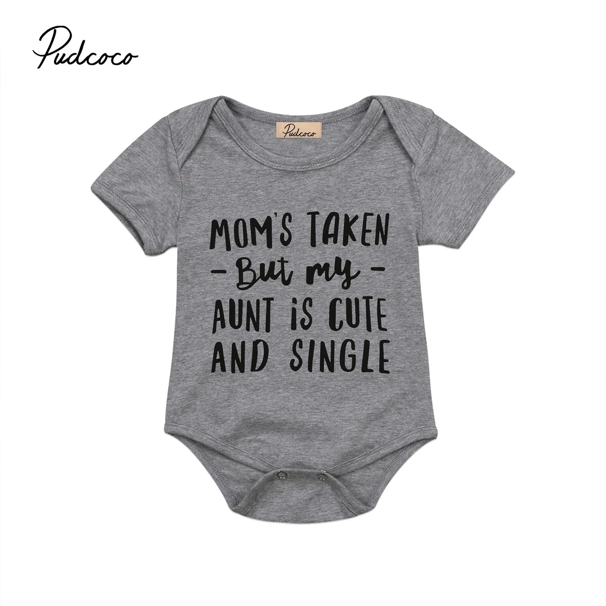 Infant Baby Girl Boys aunt is cute Clothes Summer Newborn Bodysuit