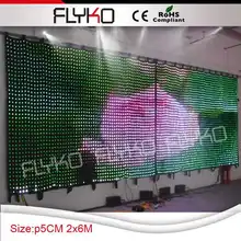 Новейшие технологии гибкий светодиодный светодиодная видео штора экран занавес для сцены светодиодный