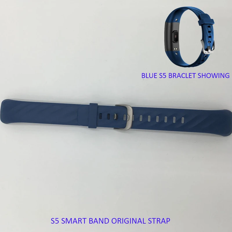

original strap belt for s5 smartband fitness tracker smart band bracelet wrist band silicone replacement belt