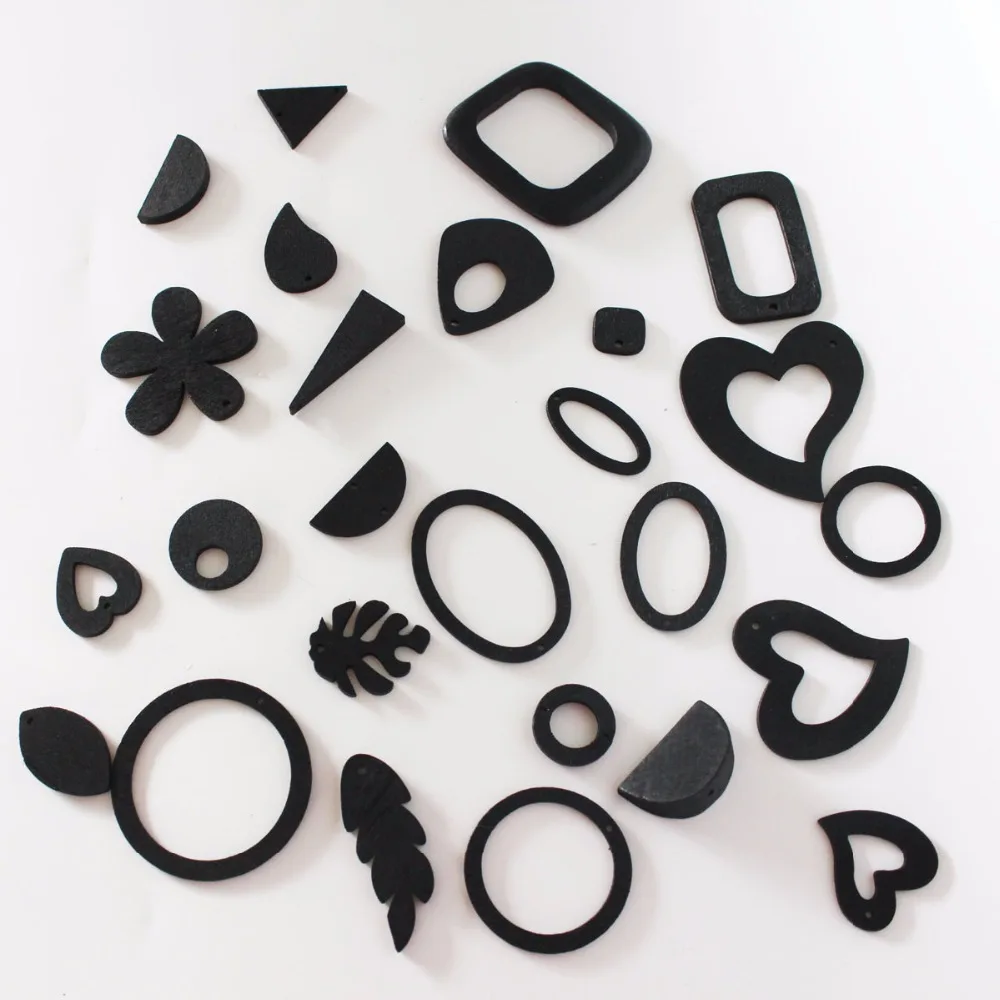 100 шт. подвески и ожерелья для сережек|pendants for earrings making|pendant mixwooden beads geometric |