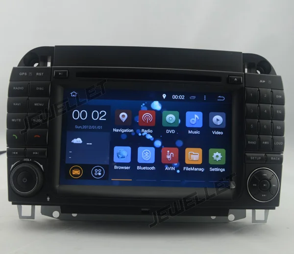 Perfect Octa core IPS screen  Android 9.0 Car DVD GPS radio Navigation for Benz S-class W220 1999-2005 with 4G/Wifi DVR OBD 1