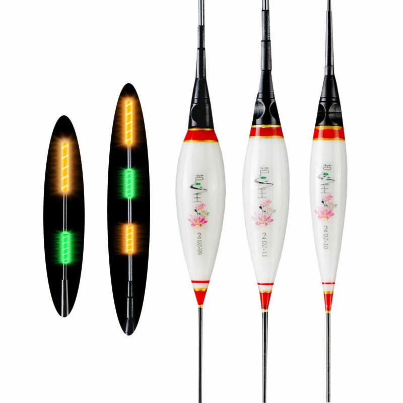 

New Fishing Float Shallow Water Light LED Luminous Floats High Brightness Fishing Bobbers High Sensible Electronic Floats