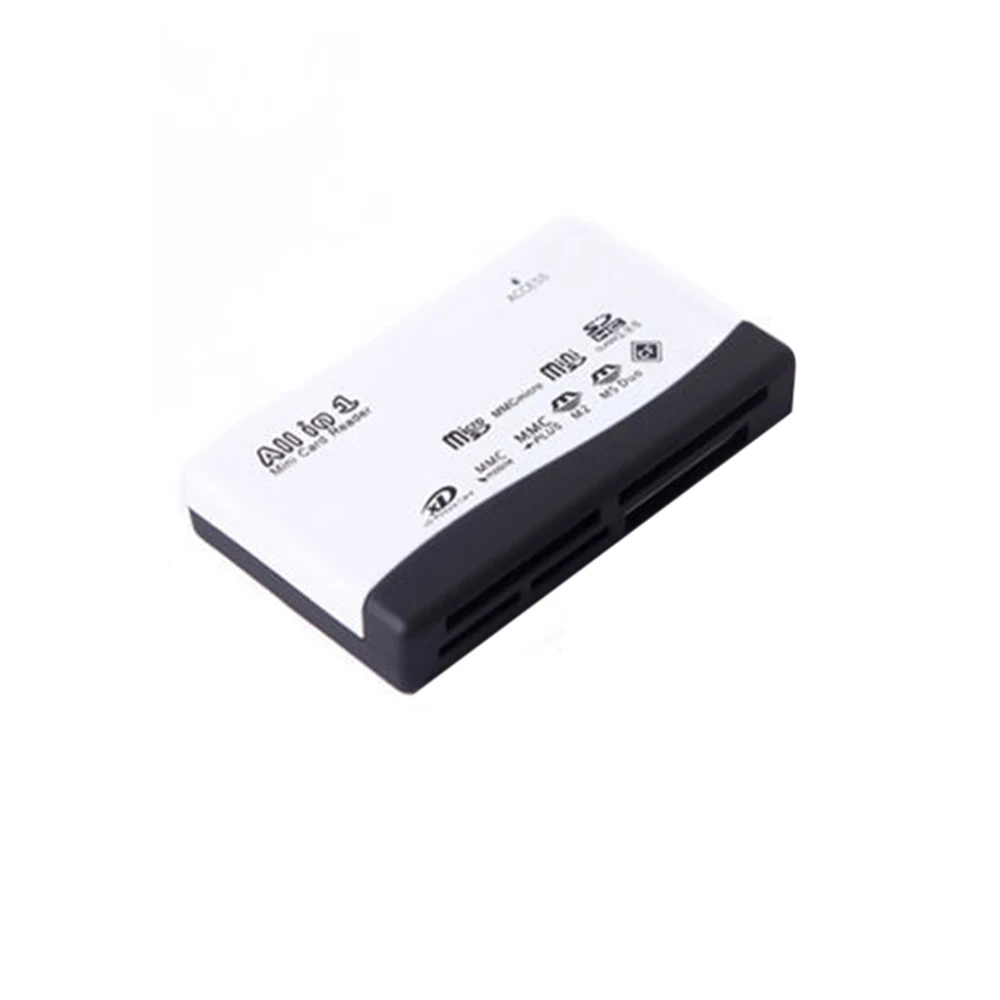 Новое устройство для чтения карт памяти USB 2,0 для SD XD MMC SDHC TF CF MS RS-MMC Micro/Mini SD карта памяти