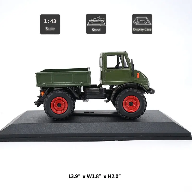 Модель грузовика HOMMAT 1/43 Unimog 406A 1970 модель автомобиля из металлического сплава