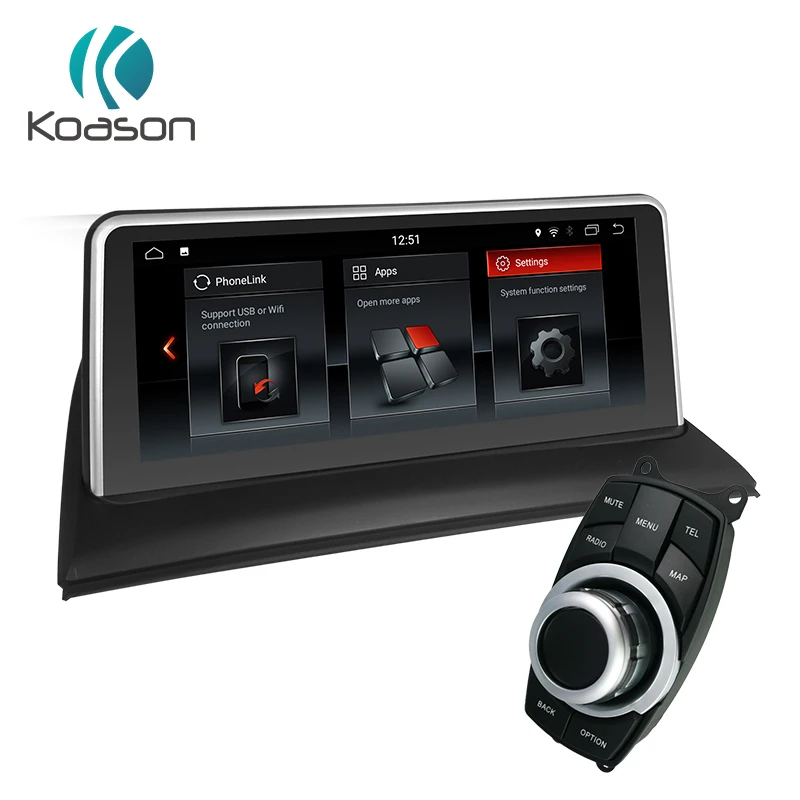 

Koason 10.25'' Android 8.1 Car Multimedia Player Smart system For BMW X3 E83 (2004-2009) with iDrive Vehicle GPS Navigation