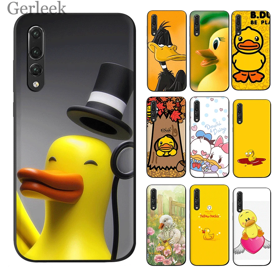 Силиконовый чехол для телефона Desxz Huawei Y6 Y5 Y7 Y9 Mate 10 20 Pro Nova 4 2i 2 3 3i Lite с крутым желтым