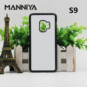 

MANNIYA 2D Sublimation Blank plastic Case for Samsung Galaxy S9/S9+ with Aluminum Inserts and tape Free Shipping! 100pcs/lot