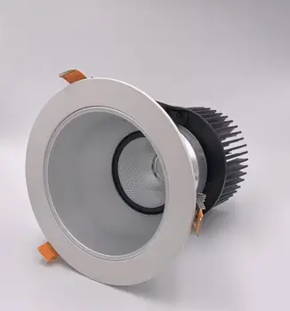 

2018 Rushed Real Luces Led 1pcs/lot Downlight 35w 50w Ceiling Spot Lights Panel Light Recessed Aluminum Lamp Warm cold white