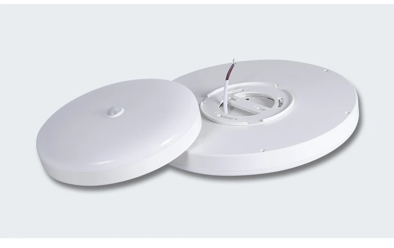 Sensor de Movimento Levou as Luzes do Tecto Lâmpada para Casa Inteligente Pir 12 w 18 w 220 v Led Teto Luz da Corredor Escada Garagem Varanda Lavanderia 14 conduziu a lâmpada do teto luz para