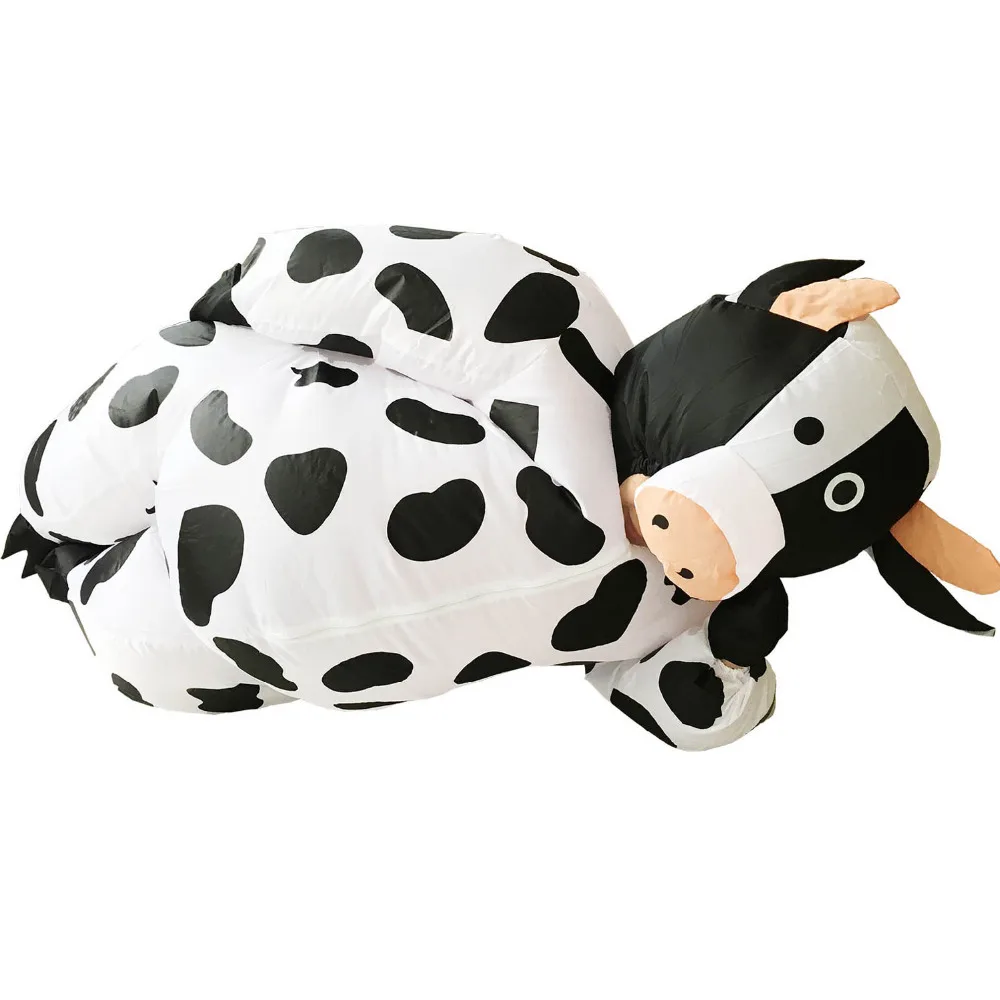 JYZCOS Inflatable Cow Costume for Women Adult Unisex Fancy Dress Air