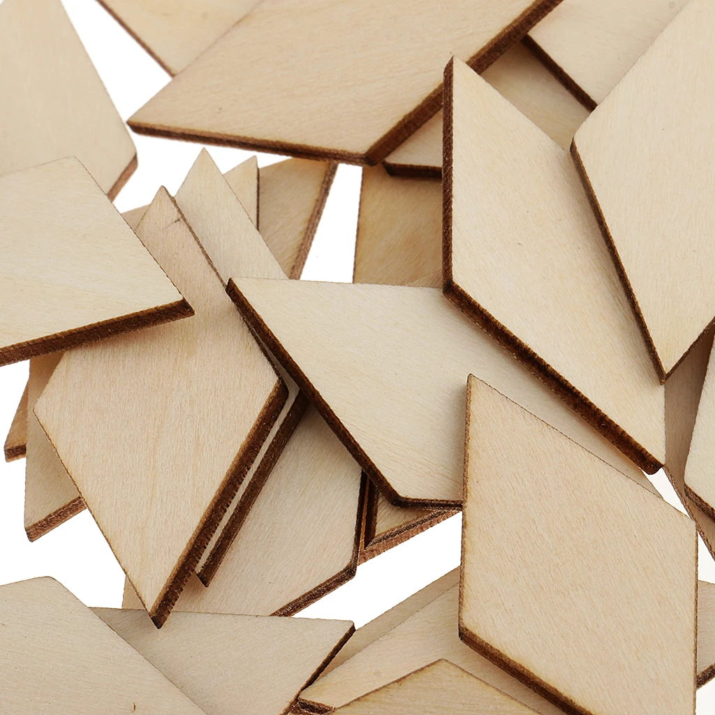 Lots High Quality Blank Natural Wood Business Card Wooden Name Card Unfinished Wood Plaque Shapes Sign DIY Decoration Tag Crafts