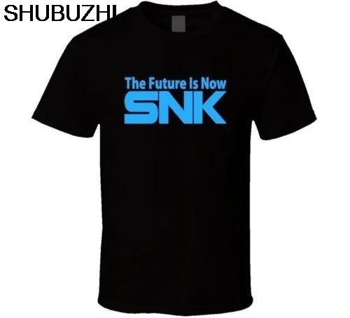 

SNK Future Is Now Logo Neo Geo MVS AES Men's T-shirt Size S-2XL Cool Casual pride t shirt men Unisex New Fashion tshirt sbz431