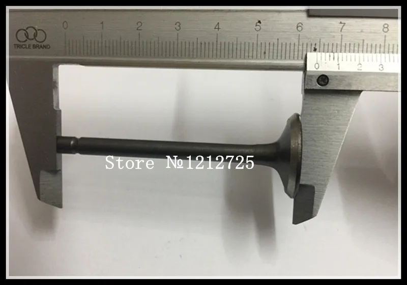 Motorcycle Air valve YBR125 JYM125 Air valve Intake and exhaust Valve rod Valve seal