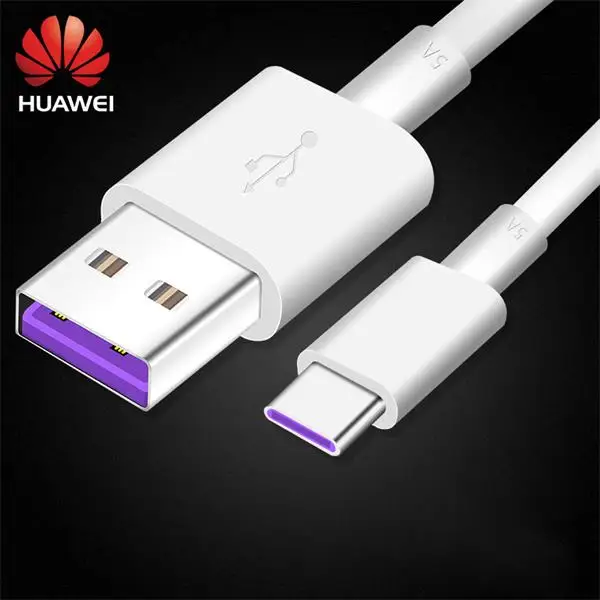 Huawei P10 P9 Plus Lite супер автомобильное зарядное устройство 5V4. 5A кабель usb type C Duable USB порт Honor V10 10 View 10 Nova 3e - Тип штекера: Only one 5A cable