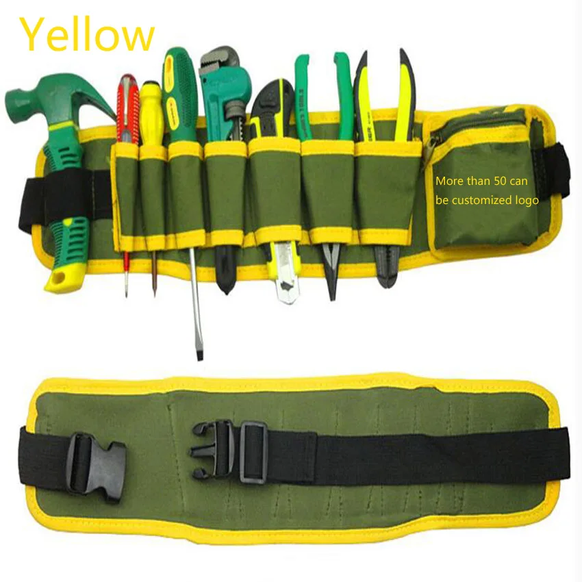 tool bag with wheels Multi-color Electricians Tool Belt Repair Pouch Pocket Tool Waist Bag Multifunctional Waterproof Carpenter Oxford cloth Tool Bag workbench cabinet Tool Storage Items