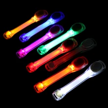 1 шт. регулируемый светодиодный нарукавный светильник для езды на велосипеде и бега на открытом воздухе светоотражающий безопасный эластичный ремень на руку