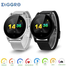 Умные часы Diggro K88H, круглый экран, поддержка пульса, монитор, Bluetooth, умные часы для Apple, huawei, Xiaomi, телефон, IOS, Android