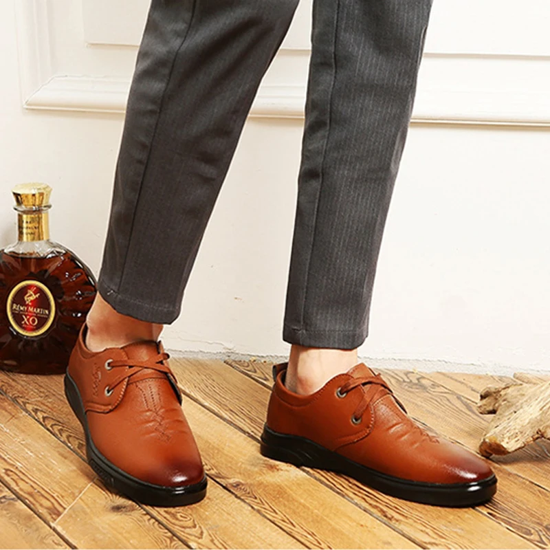 

Men's Casual Shoes British Style Moccasins Flats Zapatos Hombre Loafers Footwear Men Winter&Sping Chaussures Soft Driving Shoes
