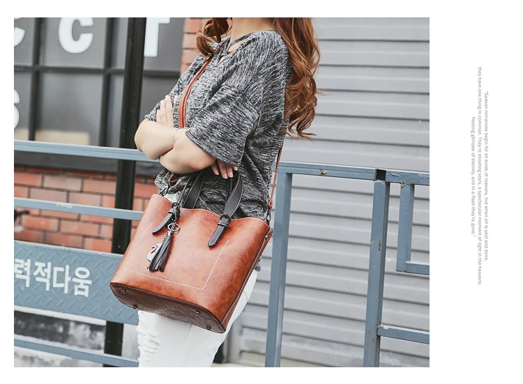Tinkin дизайнерская женская сумка на плечо модная винтажная кожаная сумка Гламурные женские сумки-мессенджеры Ретро сумка через плечо