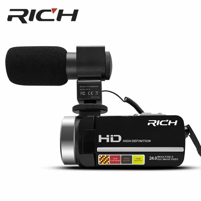 Special Offers 5pcs MP100 Digital Camera 1080P 15fps Full HD 24MP D 3.0inch Rotatable LCD Screen Video Camcorder with wireless remote control
