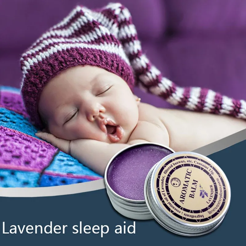 

Lavender Help sleep Soothe aromatic balm insomnia relax aromatic balm Fragrances & Deodorants