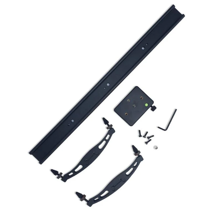 Deventer 120cm Camera Track Dolly Slider Rail System with 10kg Load Capacity for Stabilizing Movie Film Video Photography DSLR