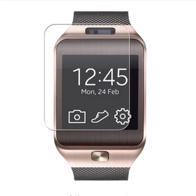 2 шт мягкая прозрачная защитная пленка для samsung gear 2 R380/gear 2 Neo R381 часы полная защитная крышка для экрана(не стекло