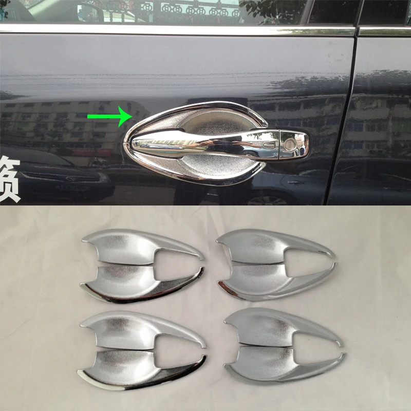 

Car Accessories Exterior Decoration ABS Chrome Side Door Handle Bowl Cover Trim For Nissan Altima 2013 Car-styling