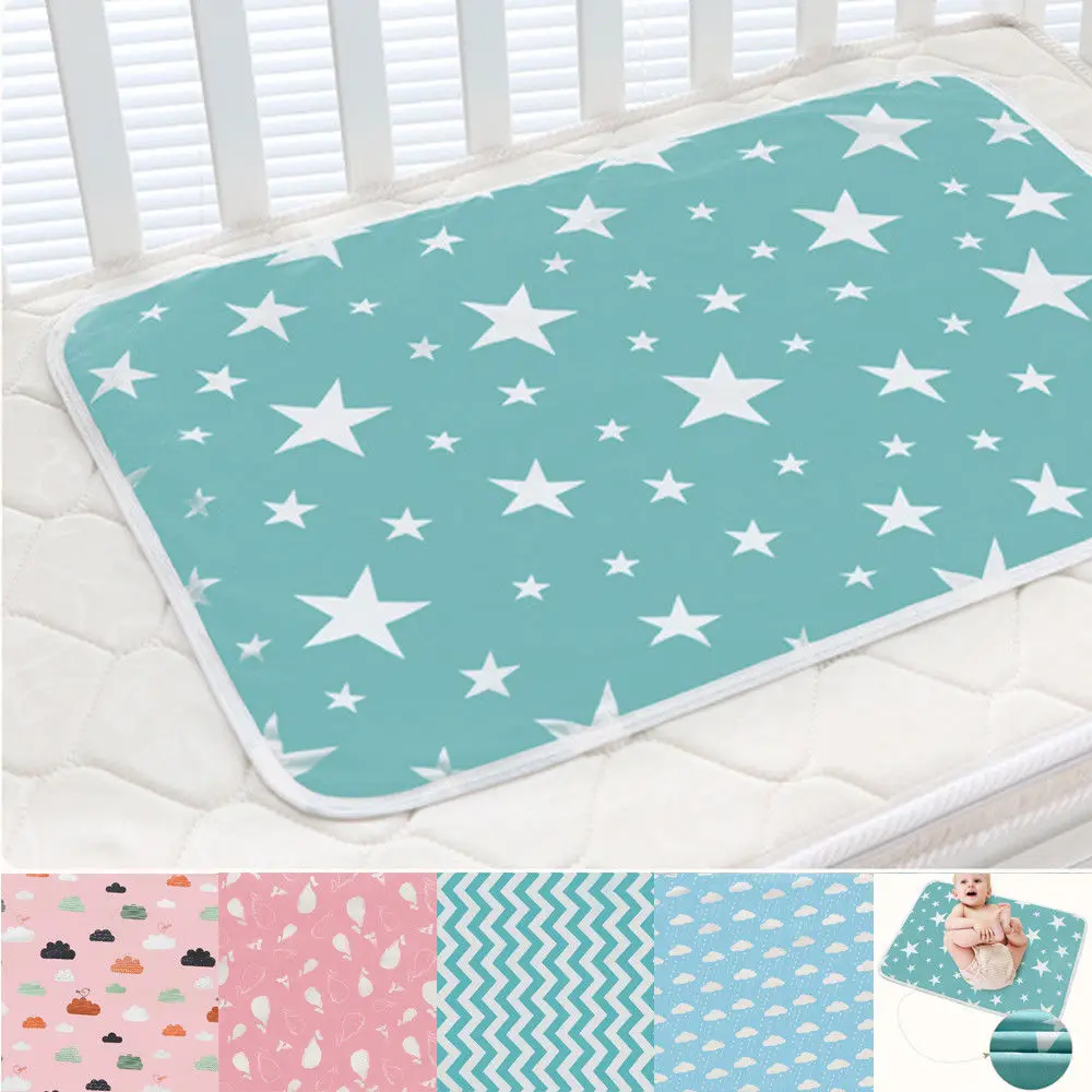 Hot Urine Mat Waterproof Baby Infant Change Pad Cover Changing Home Bed