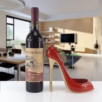 

Automatic Toothpaste Dispenser Bathroom Toothbrush Holder Lemei European Wine Rack Fashion Ornaments Heels Rack, Resin Crafts