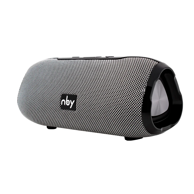 NBY беспроводной Bluetooth динамик сабвуфер Портативный громкий динамик с микрофоном открытый динамик звуковая система 10 Вт стерео музыка объемный