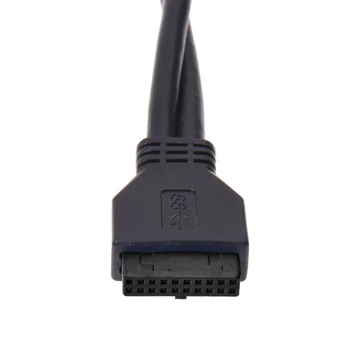 Superspeed USB 3,0 20 Pin 2 порта Передняя панель флоппи-дисковый отсек концентратор кронштейн кабель