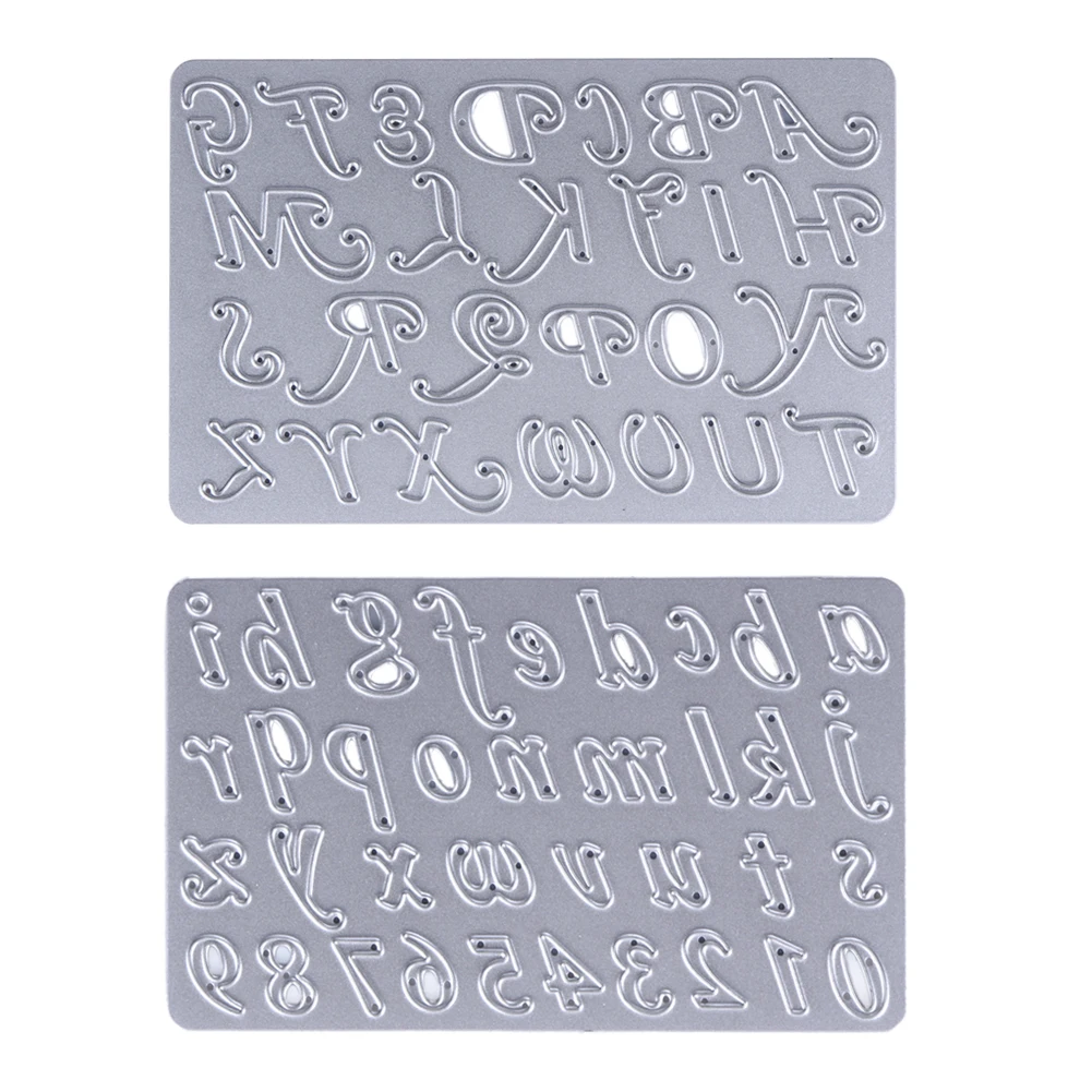 Alphabet Sets Metal Cutting Dies Stencils for DIY Scrapbooking/photo ...