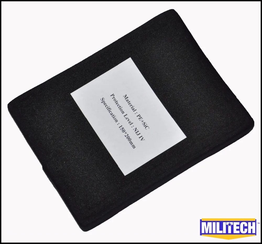 Aliexpress.com : Buy MILITECH 6 '' x 8'' SIC & PE NIJ IV