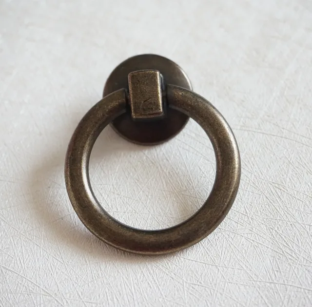 Vintage Stil Tropfen Schublade Knöpfe Zieht Antike Bronze Kommode