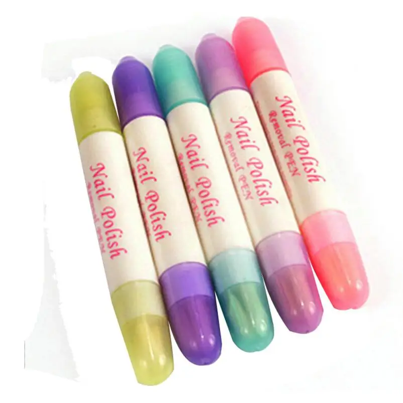 

1PCS Nail Art Corrector Pen Remove Mistakes + 3 Tips Newest Nail Polish Remover Pen Cleaner Erase Manicure JAN20