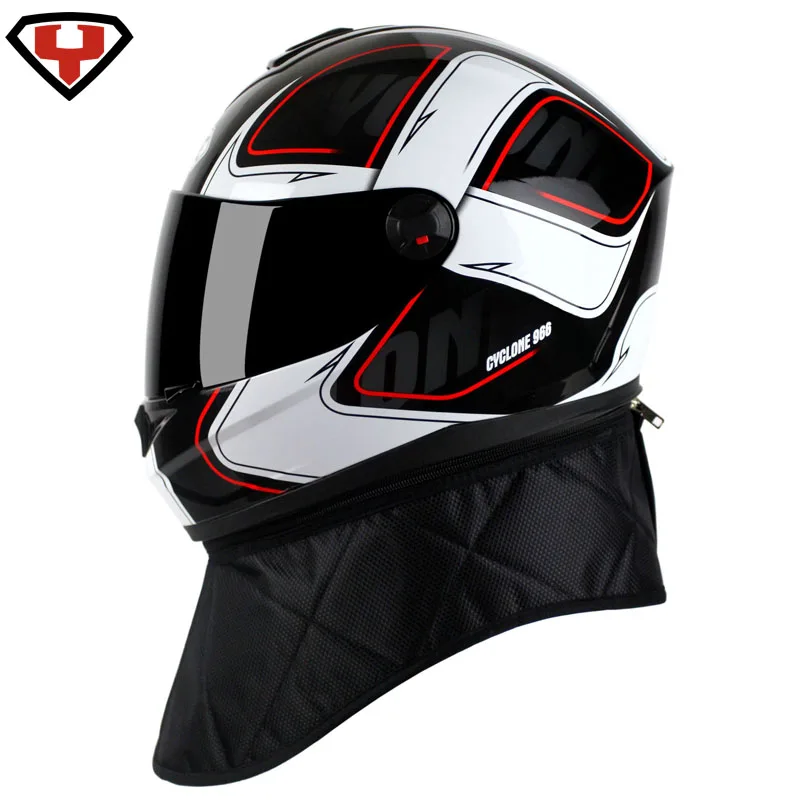 2017 Summer New Knight protection YOHE Full Face motorcycle helmet YH966 motorbike helmets made