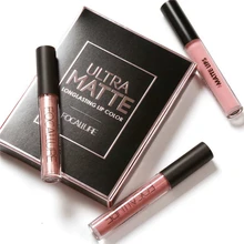 3Pcs/Set Matte Liquid Lipstick Long Lasting Lips Balm Make Up Waterproof Lip Stick Lip Gloss Batom Cosmetics By Focallure 3Pcs/Set Matte Liquid Lipstick Long Lasting Lips Balm Make Up Waterproof Lip Stick Lip Gloss Batom Cosmetics By Focallure