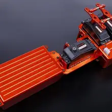 Двойной рулевой сервопривод Радио лоток запасные части сплав оборудование коробка для 1/5 losi 5ive-t Rovan LT